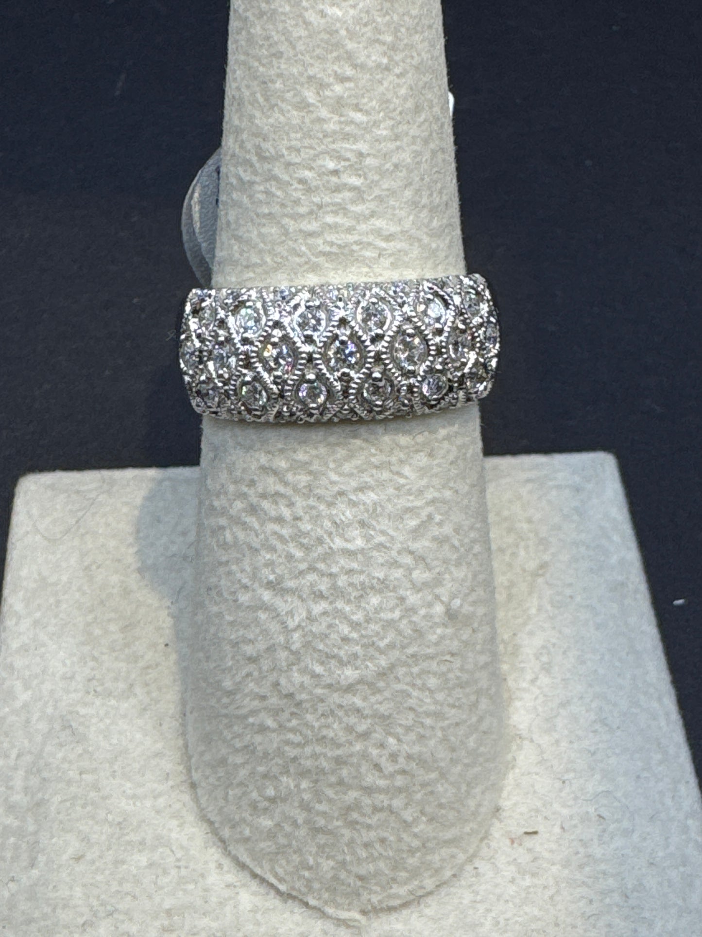 0.48 CTW Diamond Band | Stackable Wedding & Anniversary Ring in Fine Gold