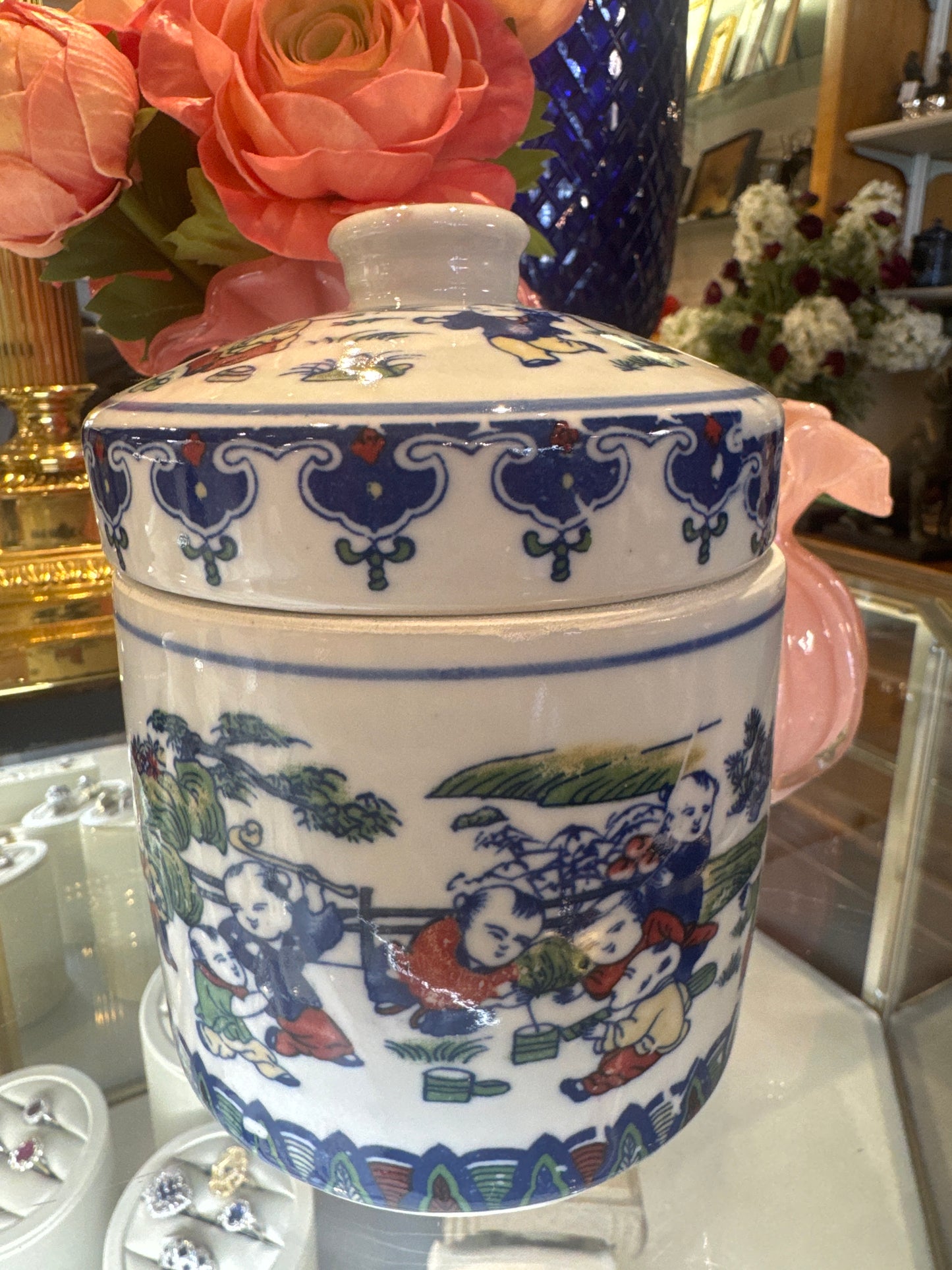 Oriental Lidded Jar
