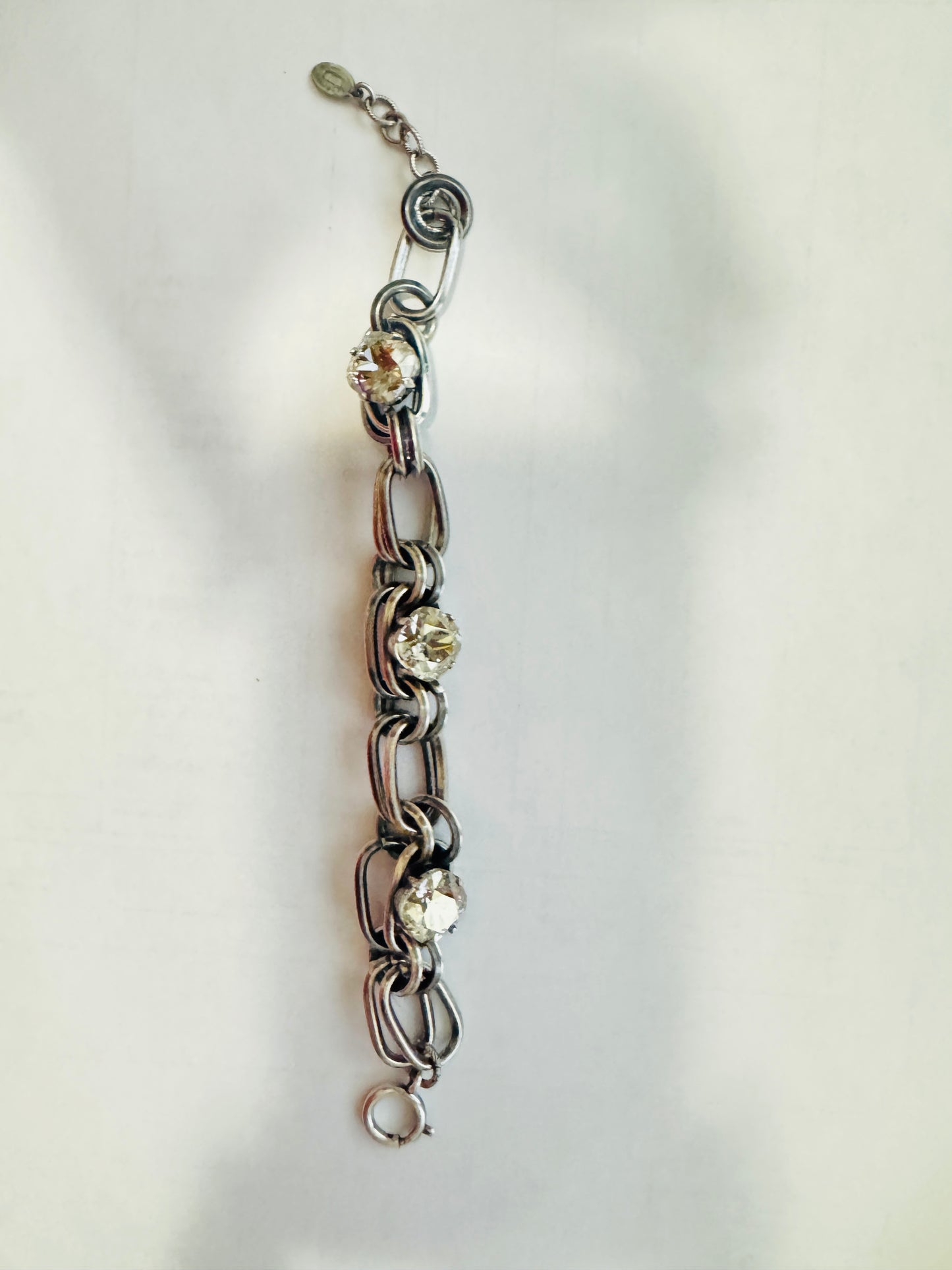 Chunky Silver Link Bracelet