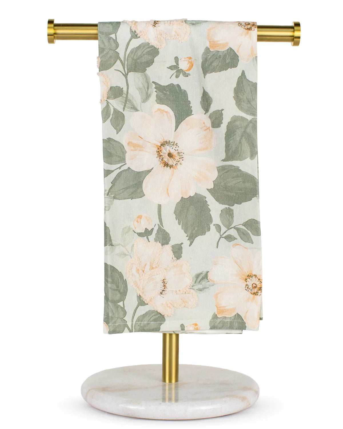 Everley Hand Towel Soft Blue/Multi 20x28