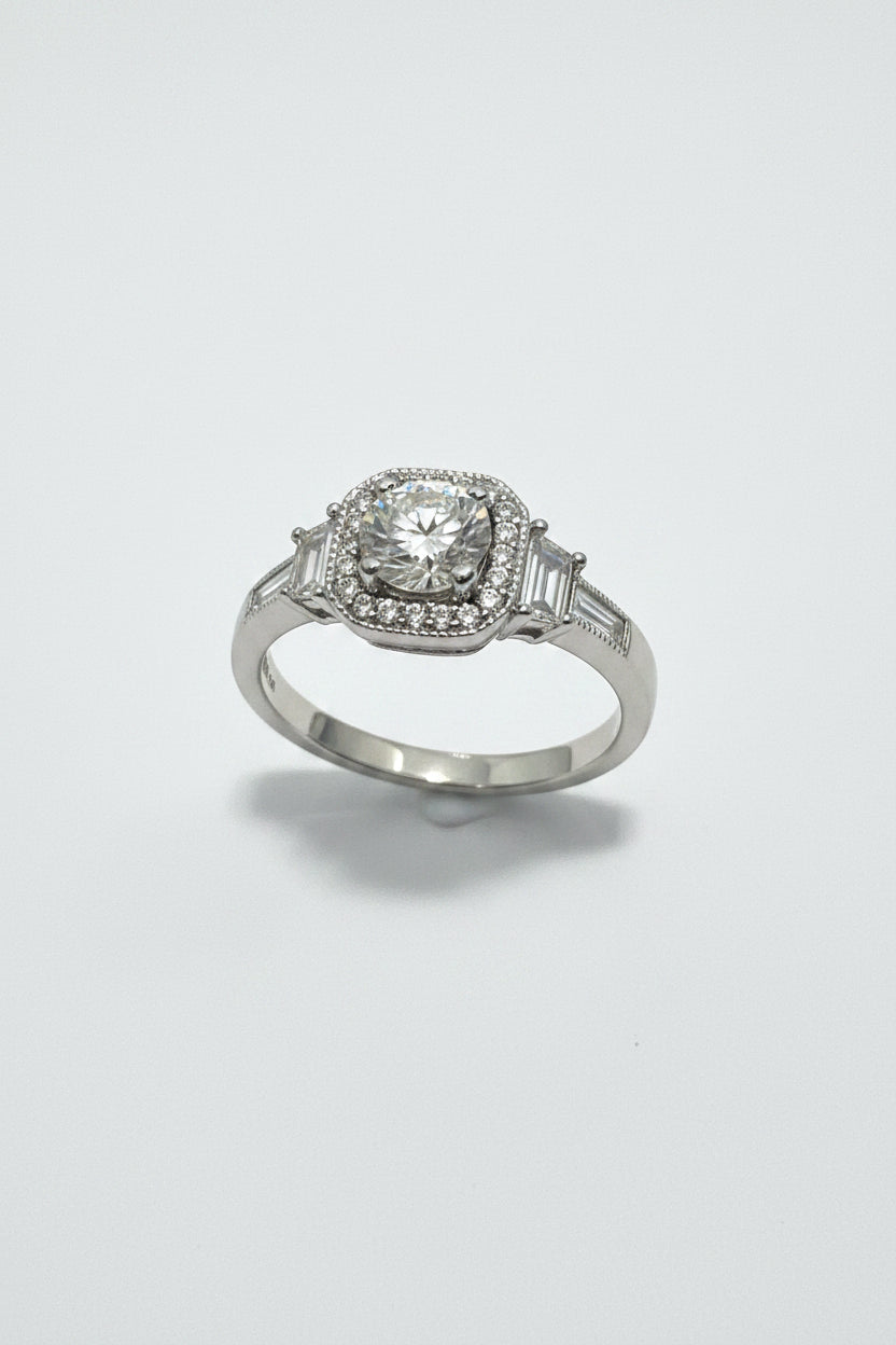Vintage CZ Ring