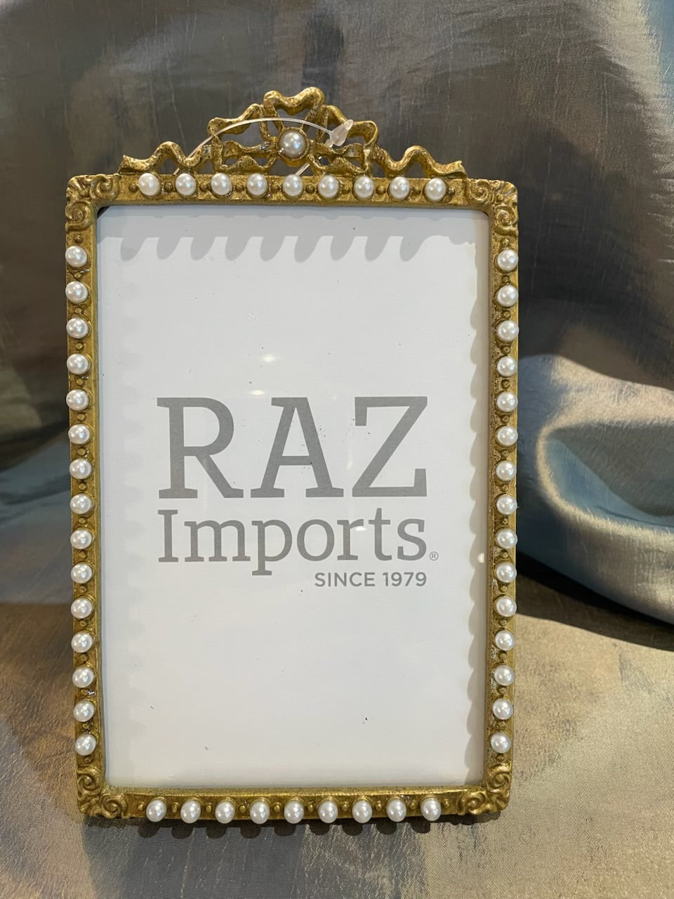 Pearl & Gold 4 x 6 Square Frame