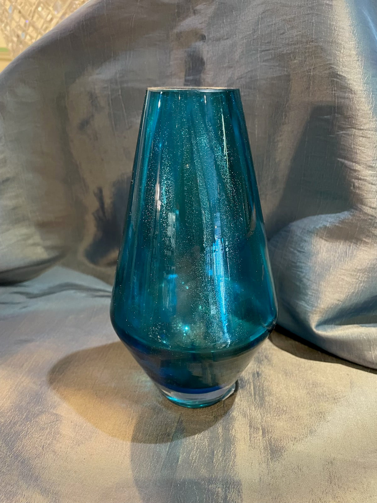 Teal Vase