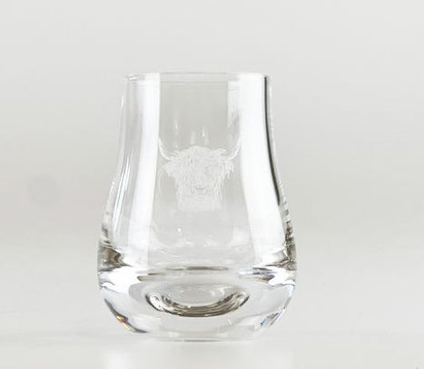 PERFECT MEASURE TASTING GLASS - HIGHLAND COW
