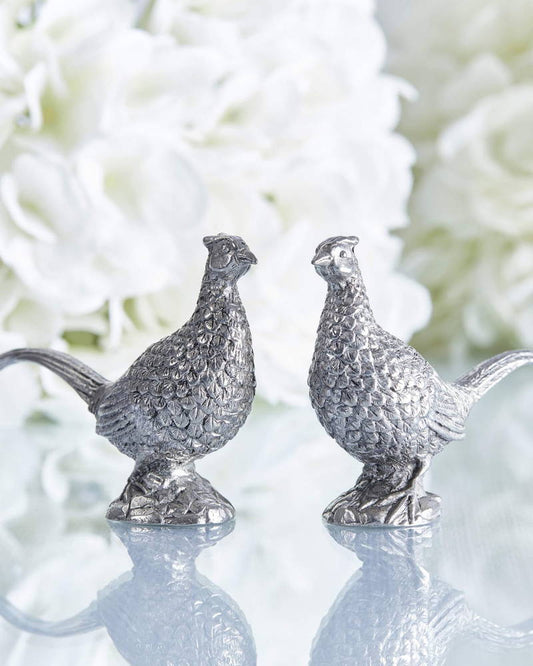 Menagerie Pewter Salt &Pepper Set