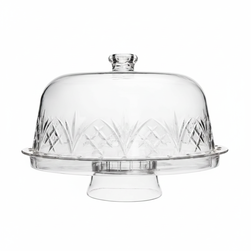 Dublin Clear Acrylic 6 In 1 Cake Dome
