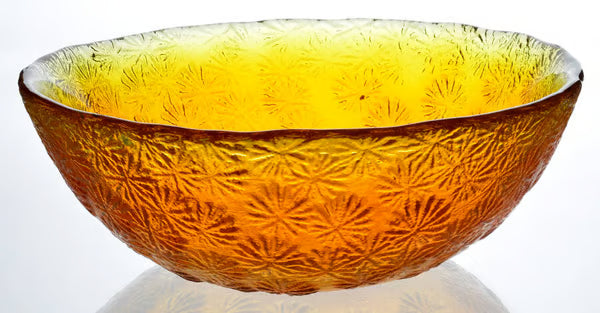 12" Large Starburst Bowl Bowls & Centerpieces by Blenko