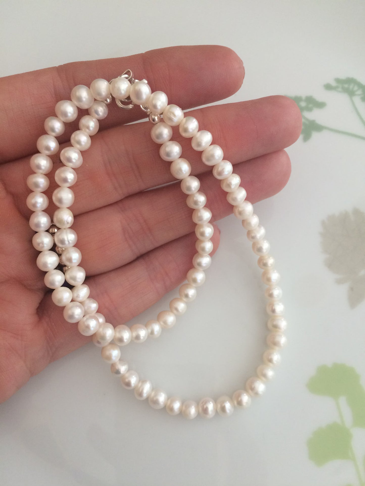 7mm Akoya Pearl Necklace 18”