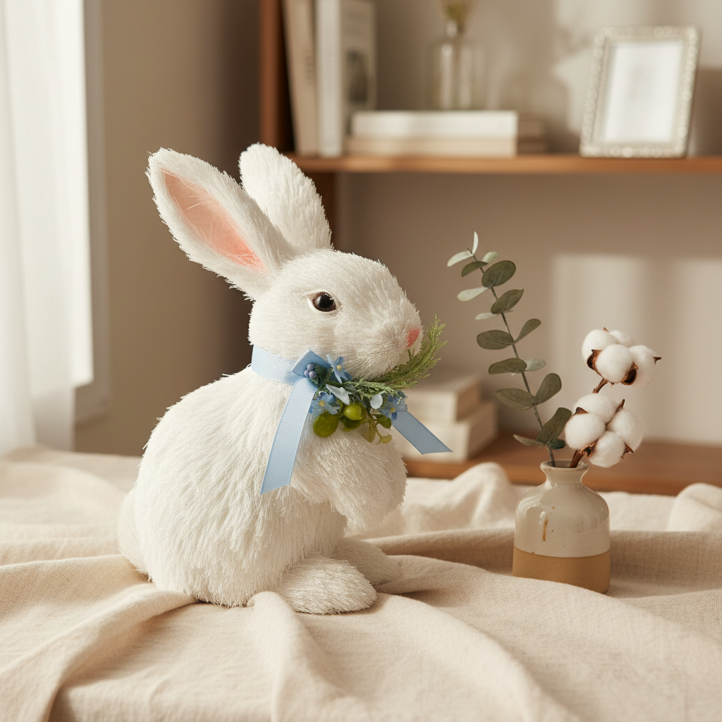 White Sisal Bunny