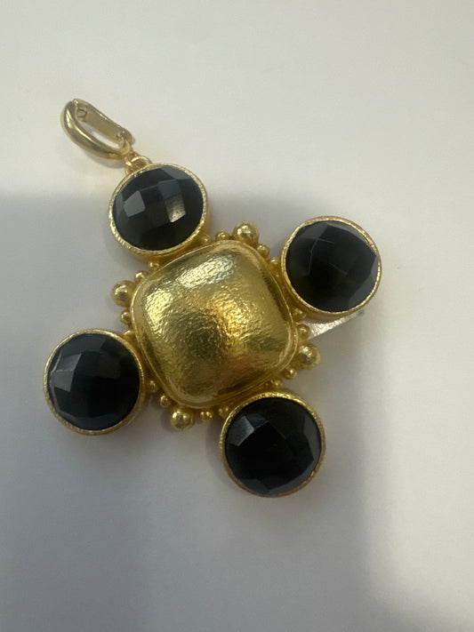 Black and Gold Pendant
