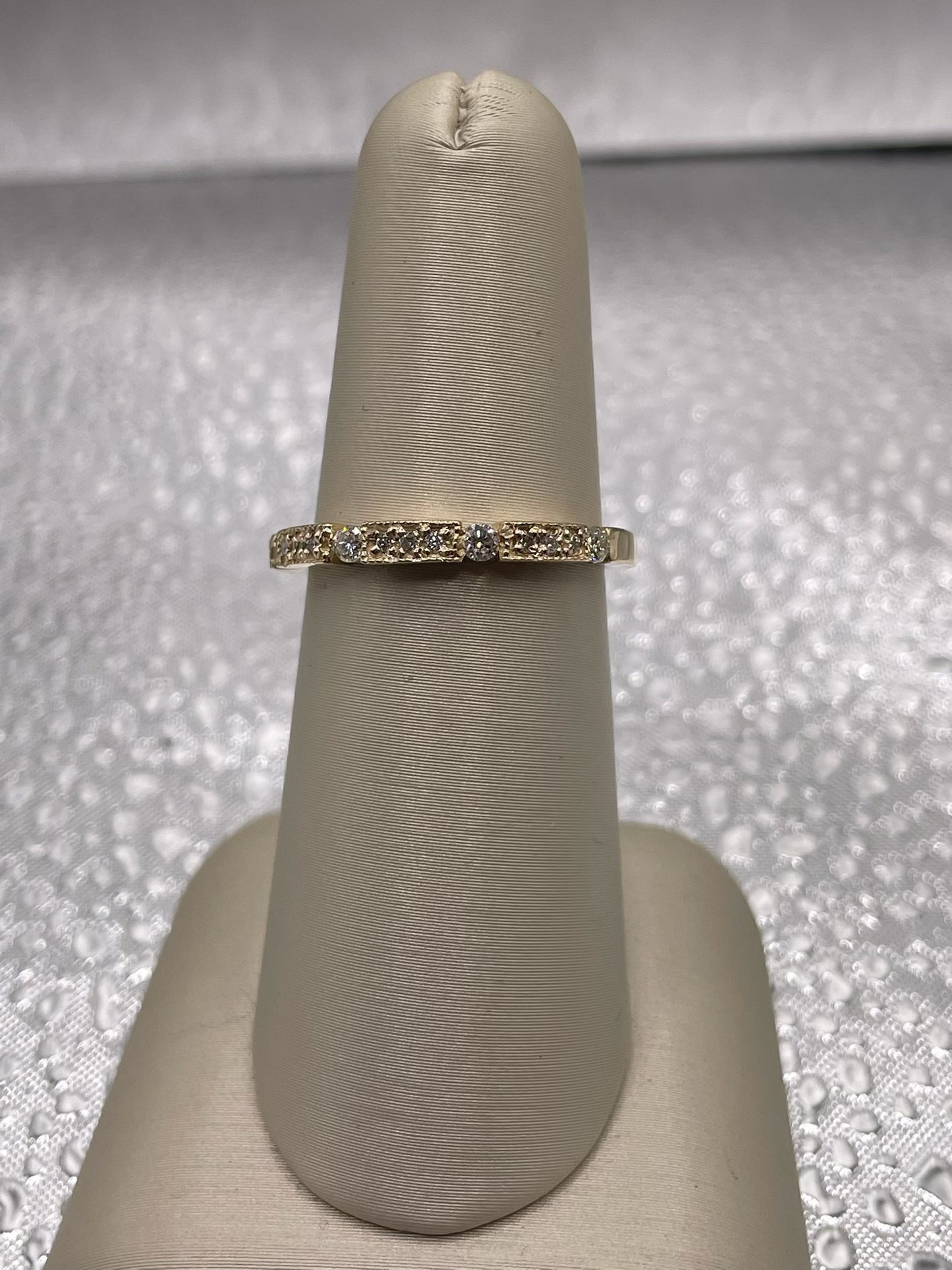 Fancy Diamond Stackable Band — 1/3 ctw