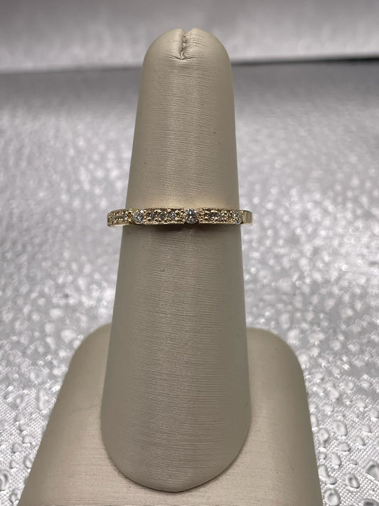 Fancy Diamond Stackable Band — 1/3 ctw
