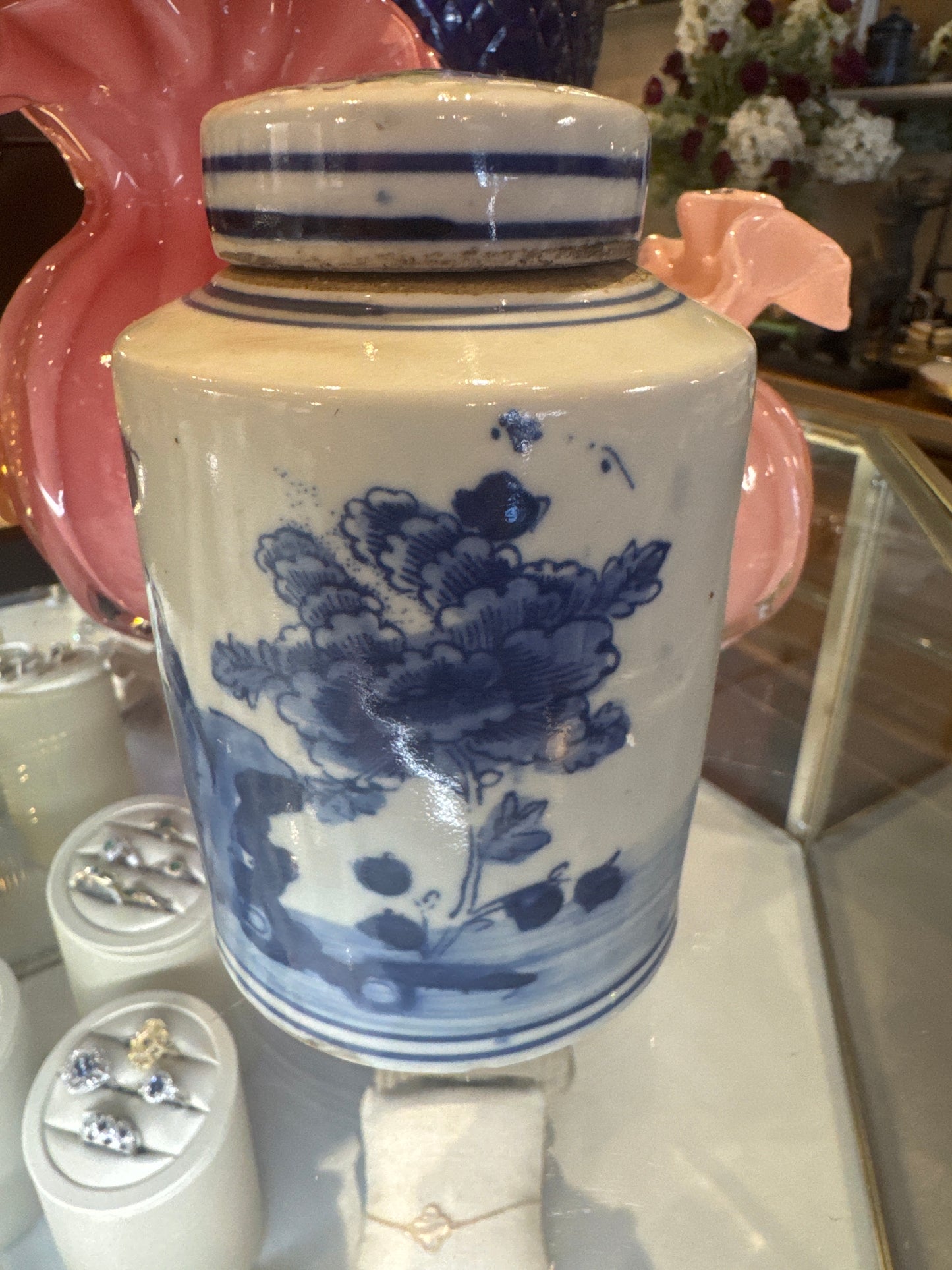 Small Oriental Tea Jar