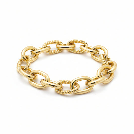Cable Link Bracelet