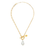 Baroque Paperclip Necklace