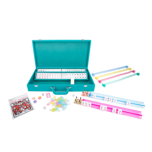 Ellen Mahjong Set/Teal