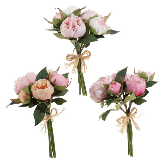 10.5” Real Touch Peony bundle
