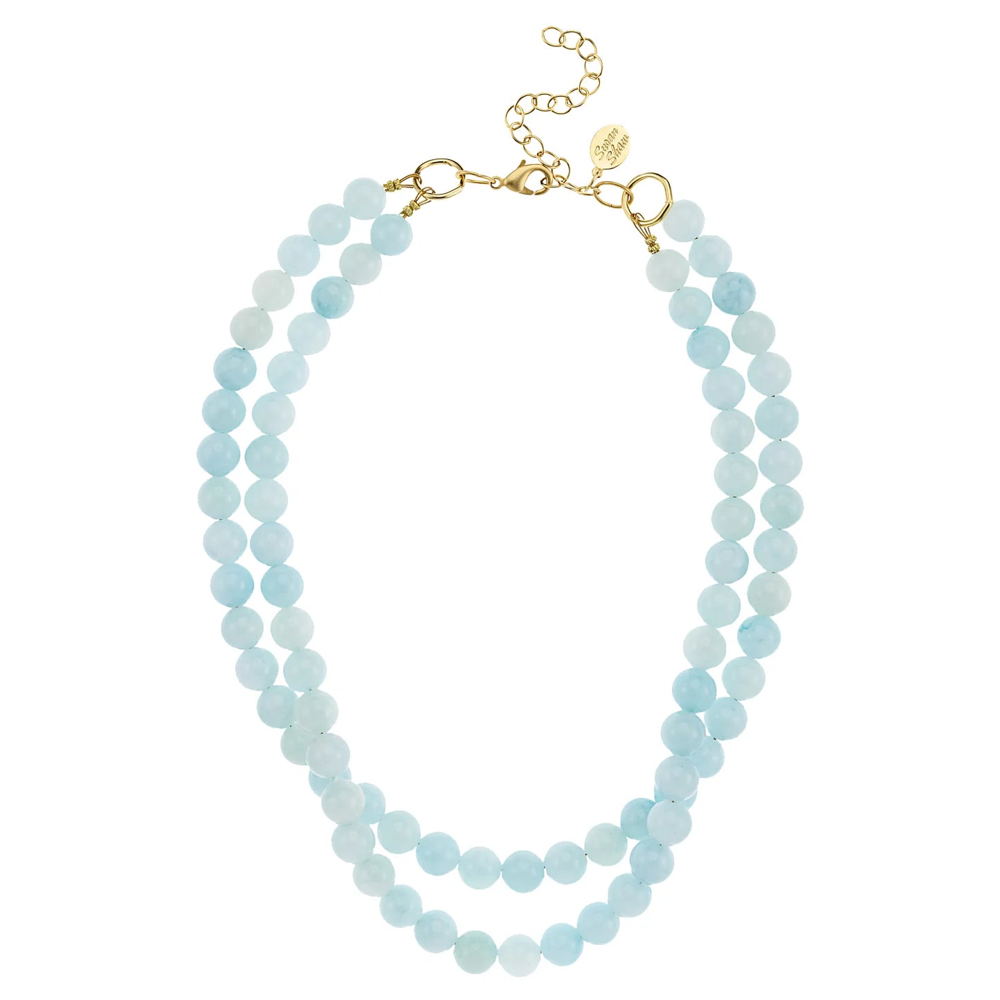 Jade Double Strand Necklace