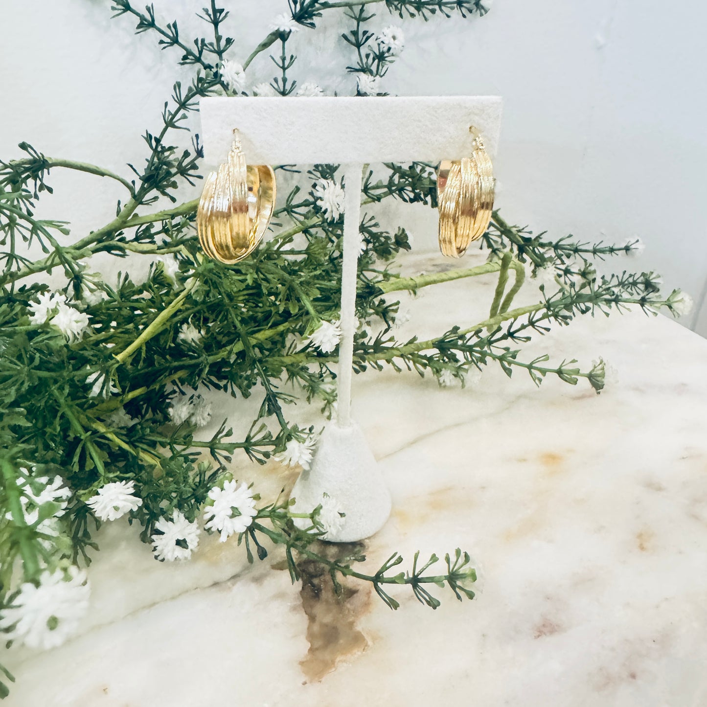 Triple Hoop Earrings | Bold Stacked Hoops with Effortless Style