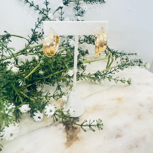 Triple Hoop Earrings | Bold Stacked Hoops with Effortless Style