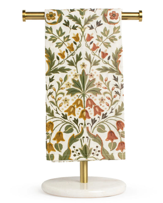 Whitlow Hand Towel White/Multi 20x28