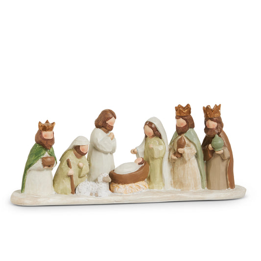 Earthtone Nativity