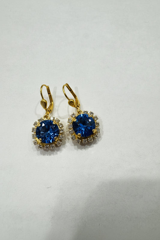 Large Flower Dangle in Blue