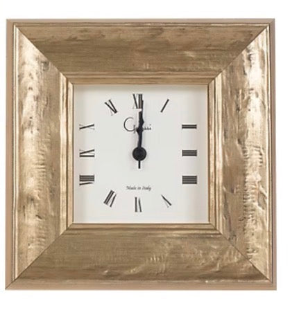 427-Golden Isabella Clock