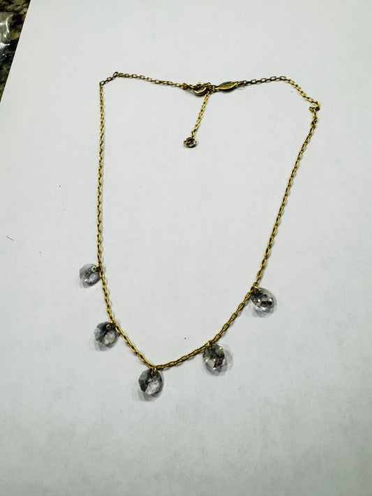 Crystal Station Necklace