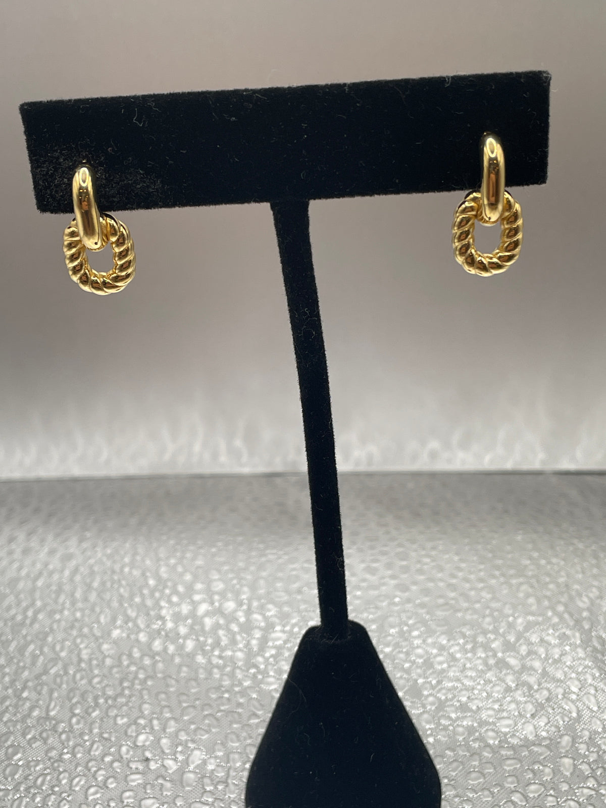 Vermeil double link Earrings