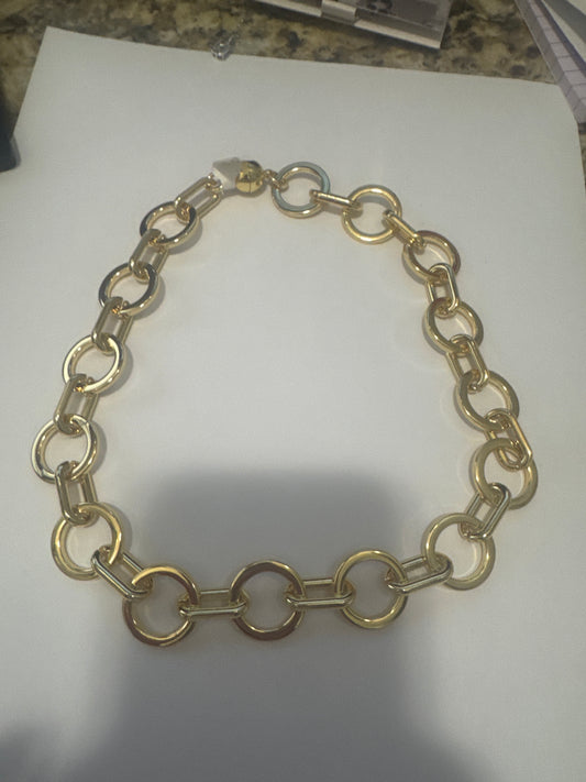 Circle Statement Necklace