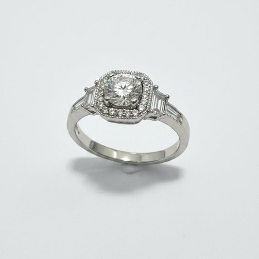 Vintage CZ Ring