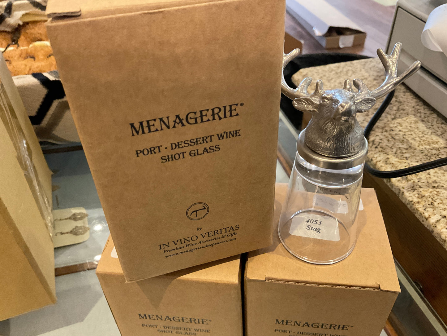 Menagerie Port, Dessert Wine Shot Glass
