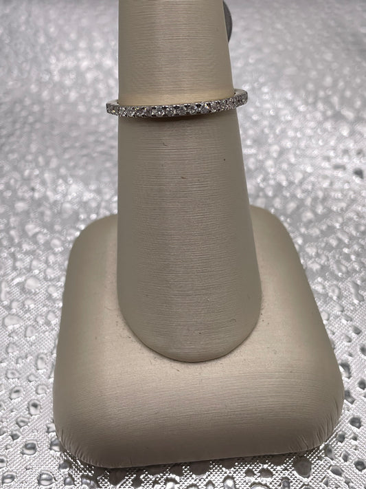 Women's 14K Yellow Gold Diamond Stackable Band Ring — 0.25 ctw