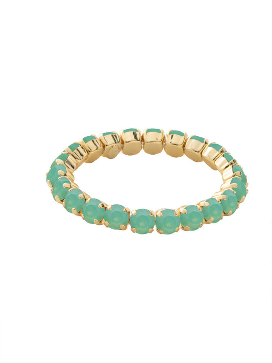 7 inch Sienna Stretch Bracelet/ Pacific Opal