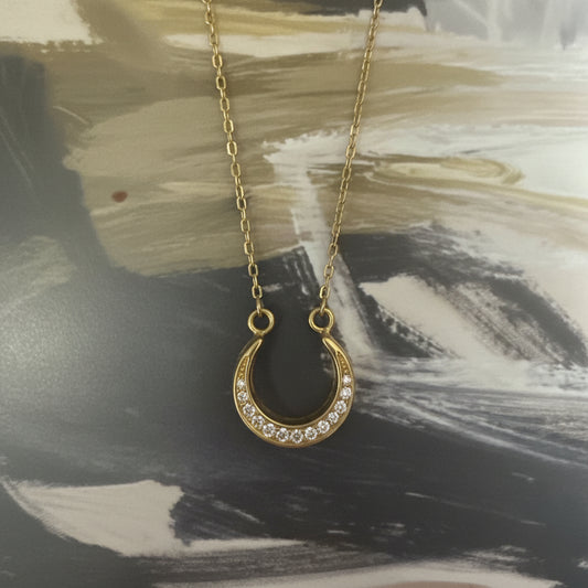 Over the Moon Necklace