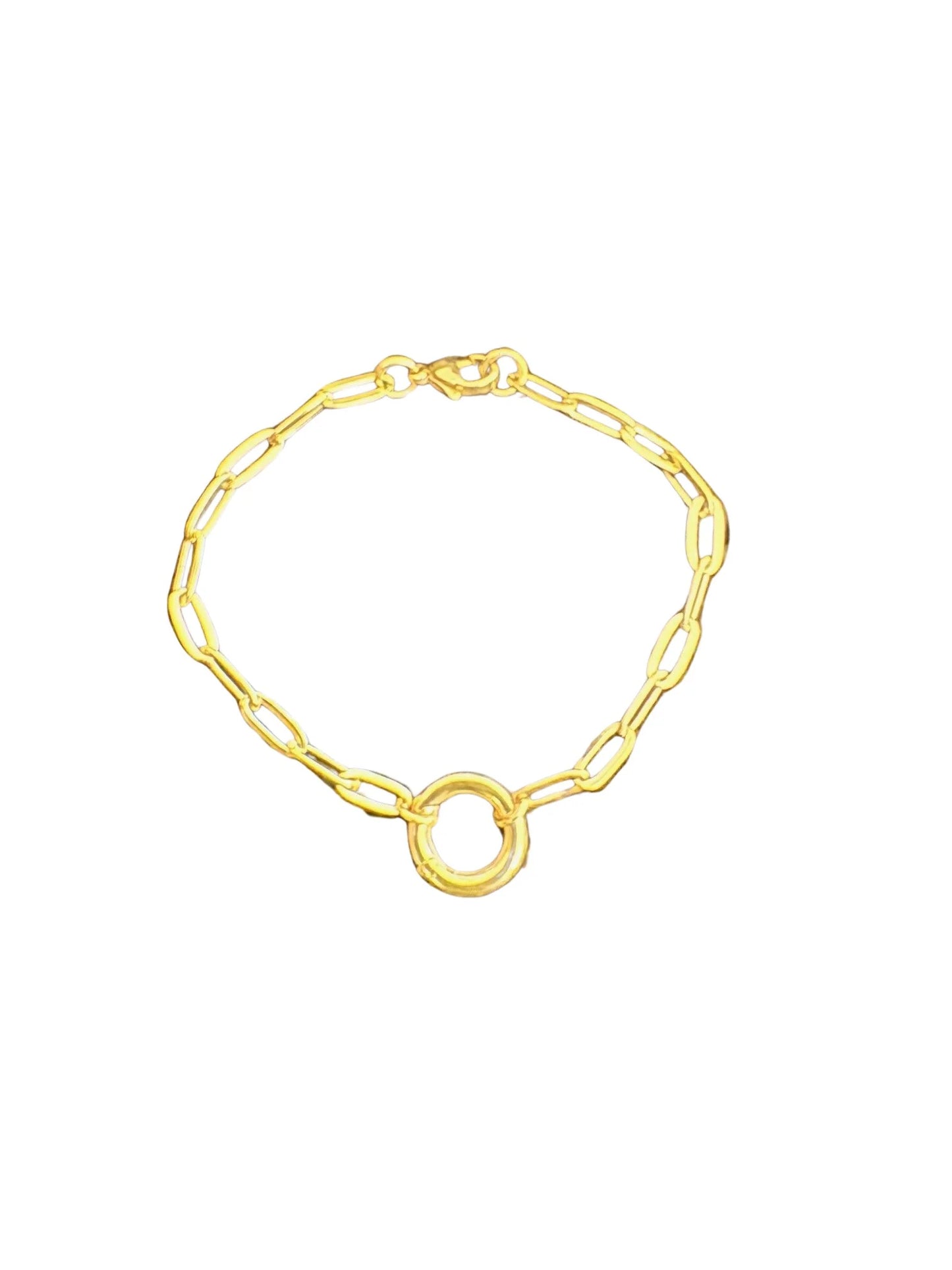 G2- Paperclip Charm Bracelet