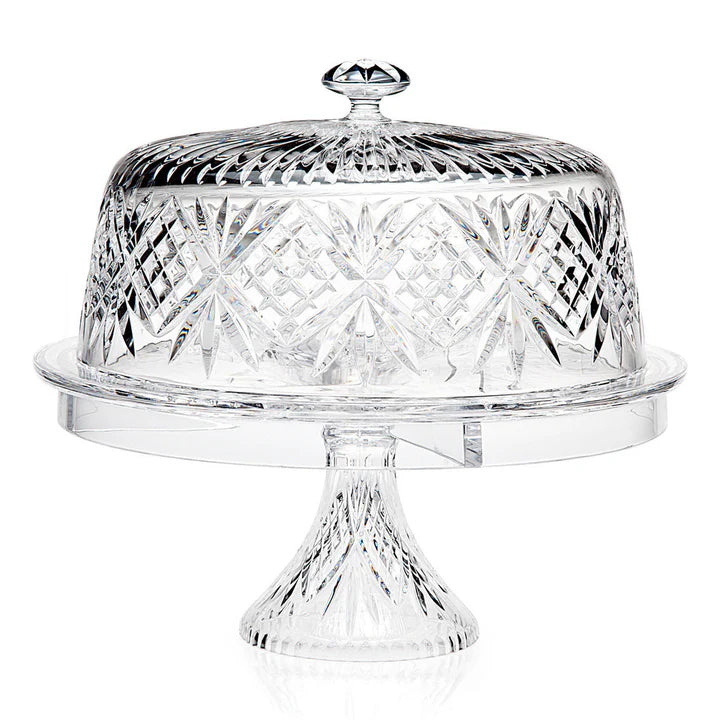 Dublin Crystal Footed Cake Dome