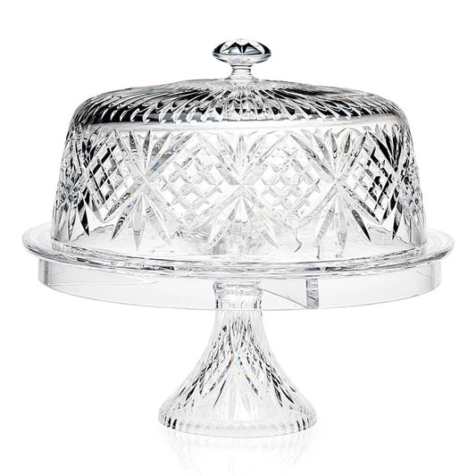 Dublin Crystal Footed Cake Dome