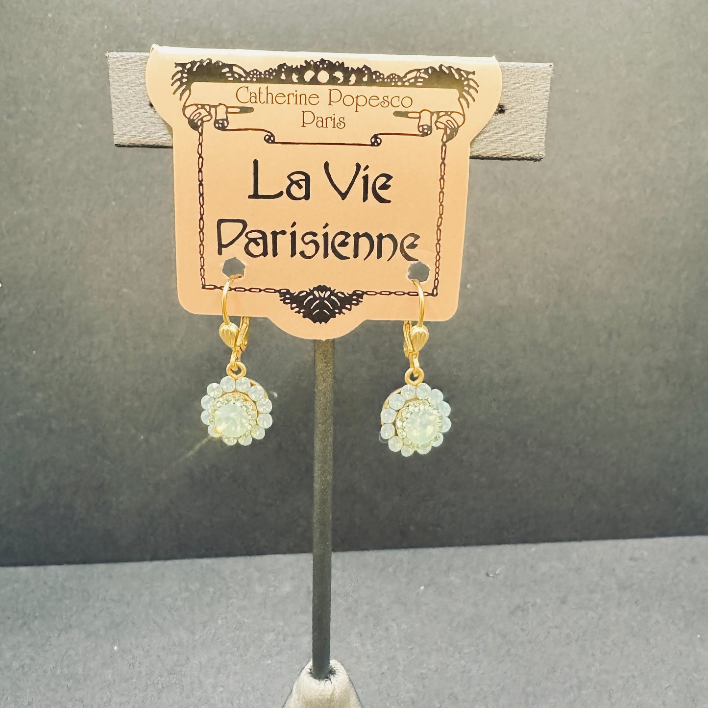 Pacific Opal Flower Cluster Dangle