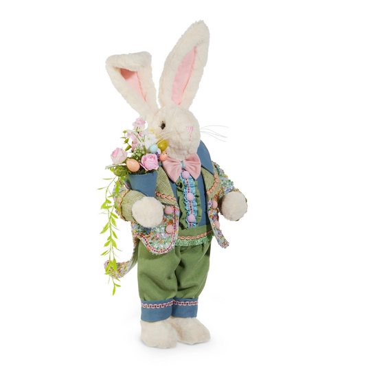 24” Mr.Bunny with Blue Accents