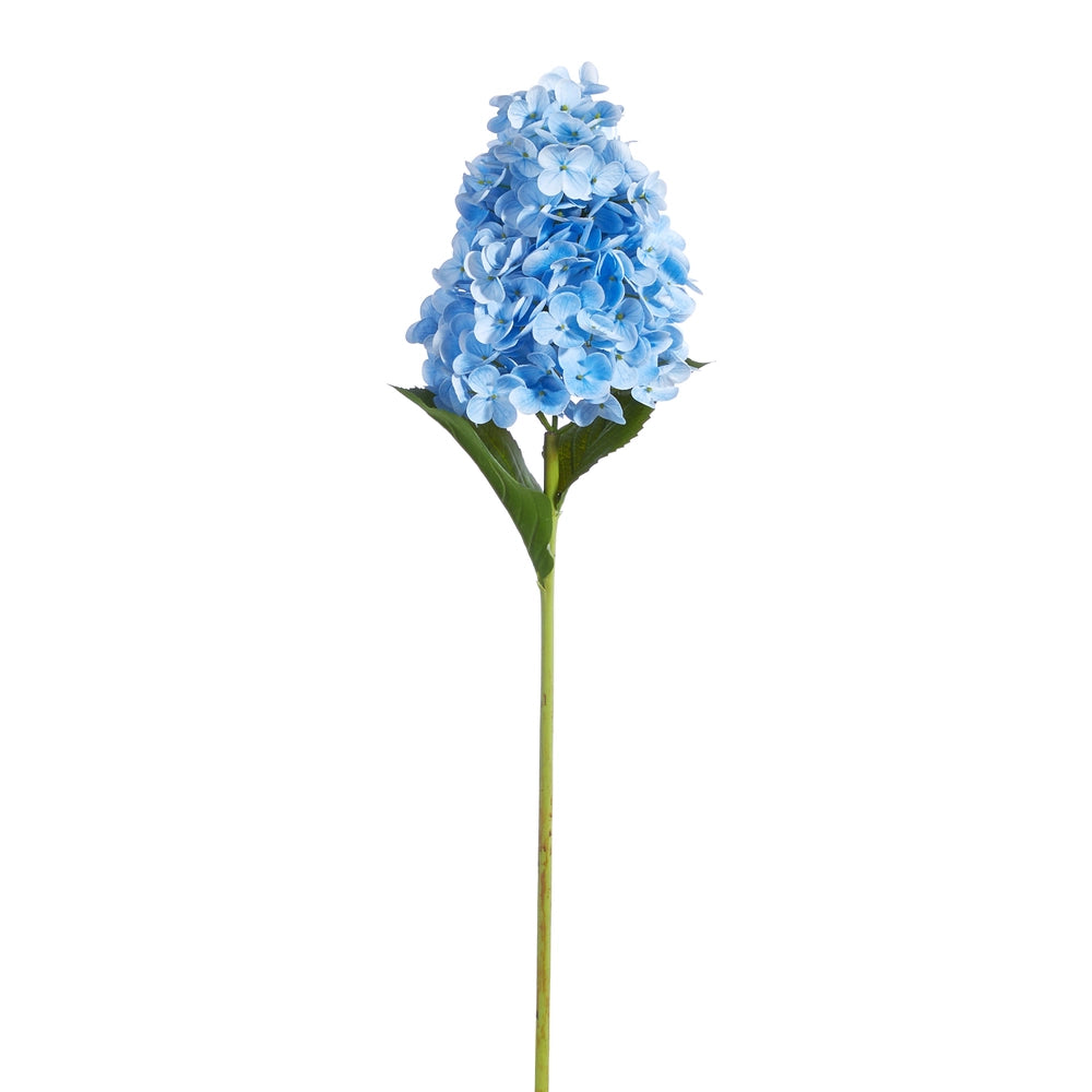 29" Real Touch Blue Hydrangea Stem