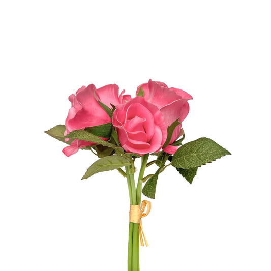 10"  Pink Rose Bundle