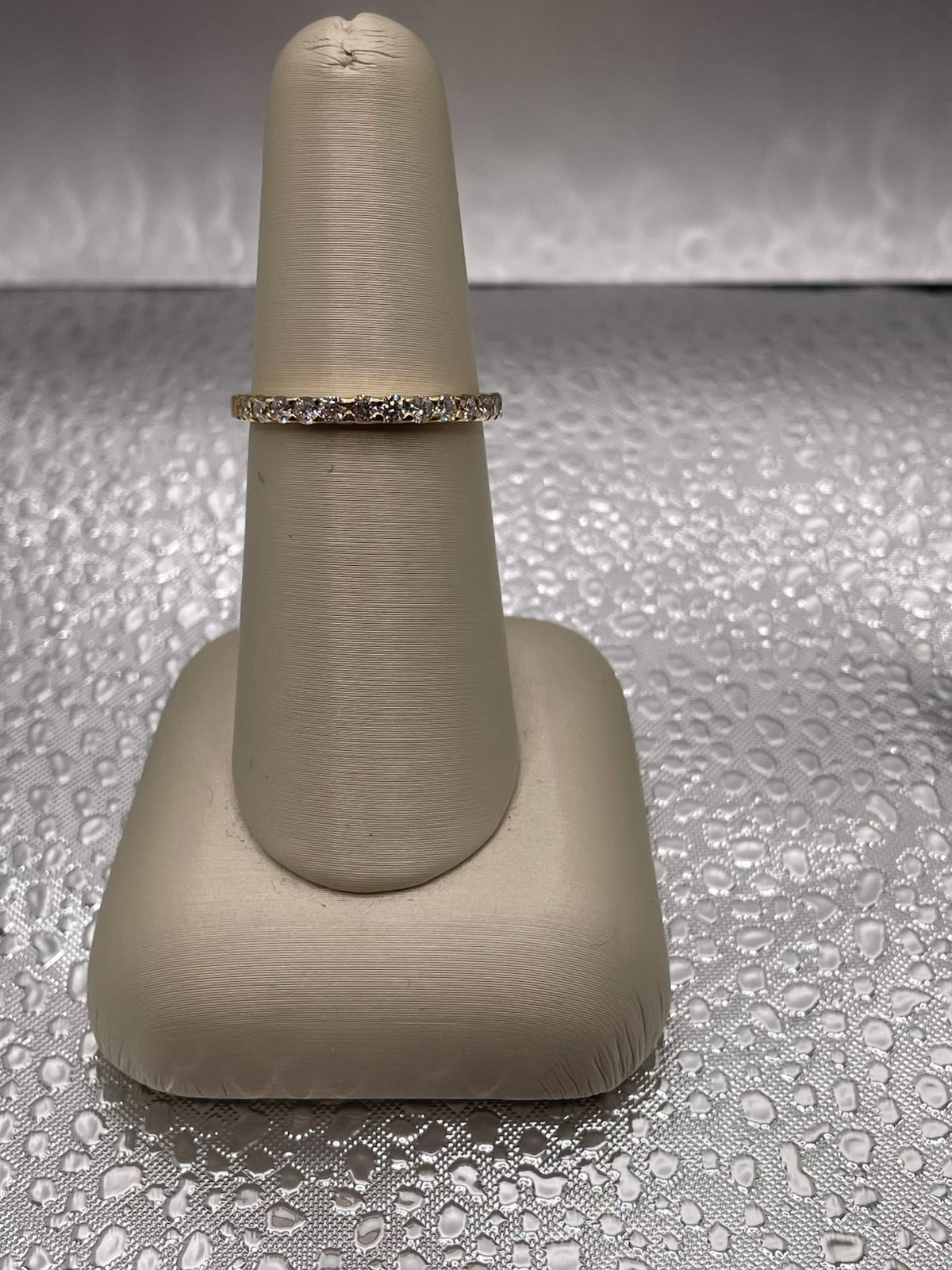 14K Yellow Gold Diamond Stackable Band — 1/2 ctw