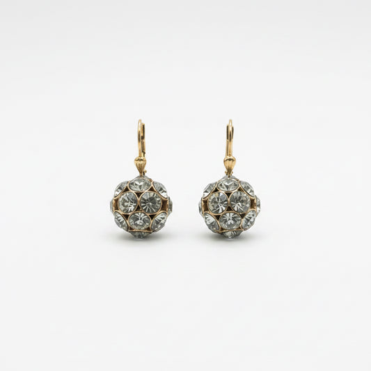 Black Diamond Sphere Dangles
