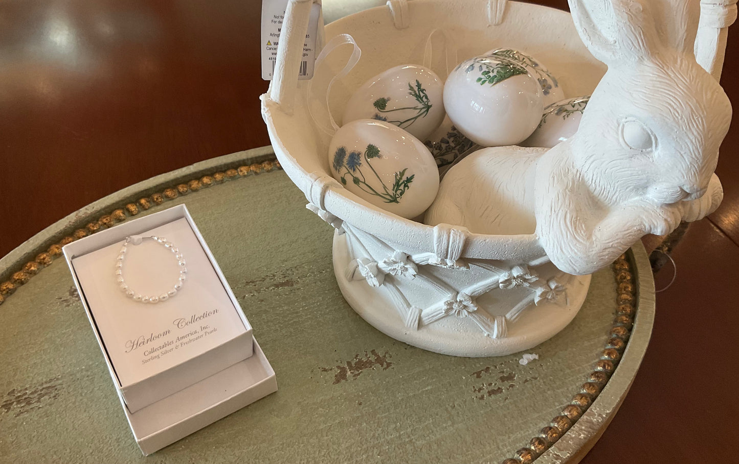 Rice Pearl Bracelet- 5 inch