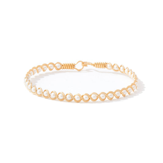 Revive Bracelet - 14K  Gold Artist Wire  7"