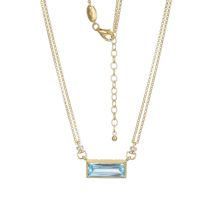 Sky BlueTopaz Necklace