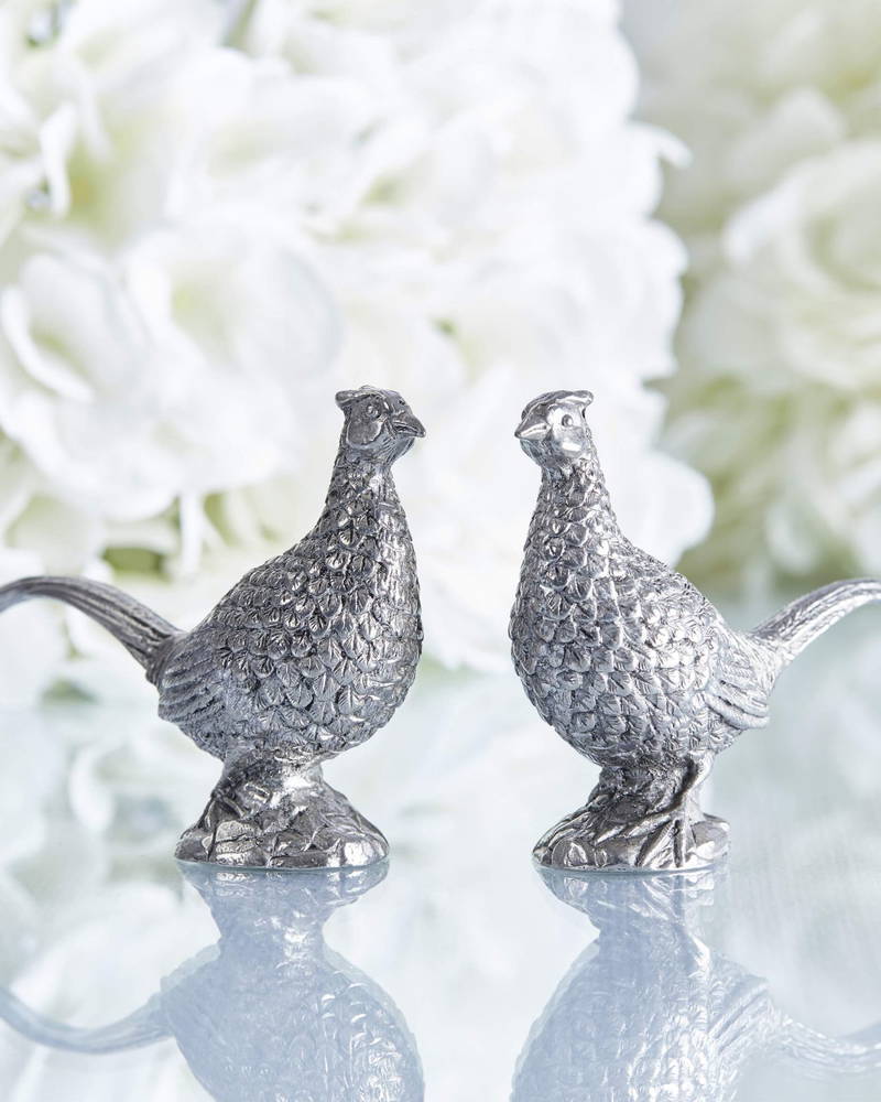 Menagerie Pewter Salt &Pepper Set