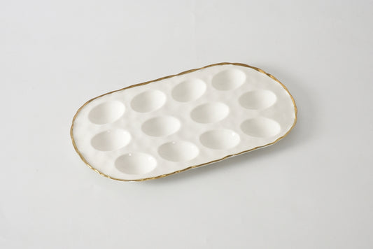Portofino Oval Deviled Egg Tray